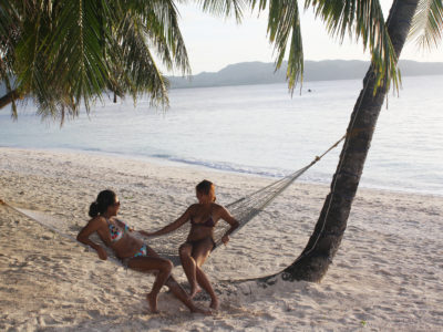 Girl Talk By The Boracay Beach Girl Moments By The Beach In Boracay