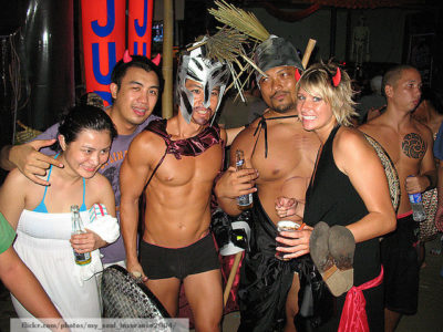 Boracay Beach Partying Wild Halloween Party In Boracay