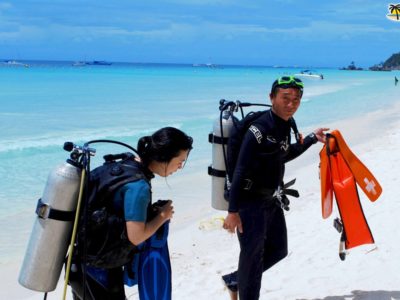 Diving - Popular among tourist in Boracay Diving - Popular among tourist in Boracay